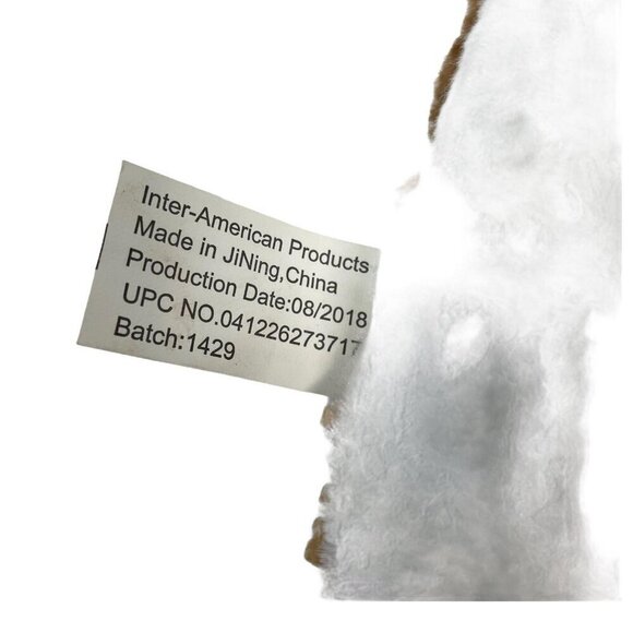 Inter American Plush Cat Pink Nose Donut Big Eyes - Picture 3 of 3